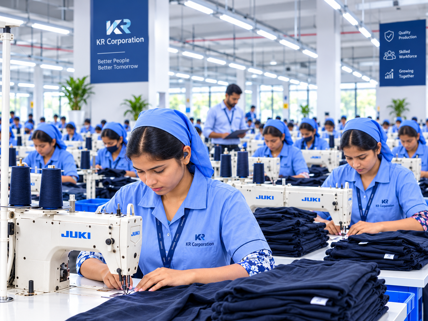 KR Corporation Modern Garment Factory Savar DEPZ
