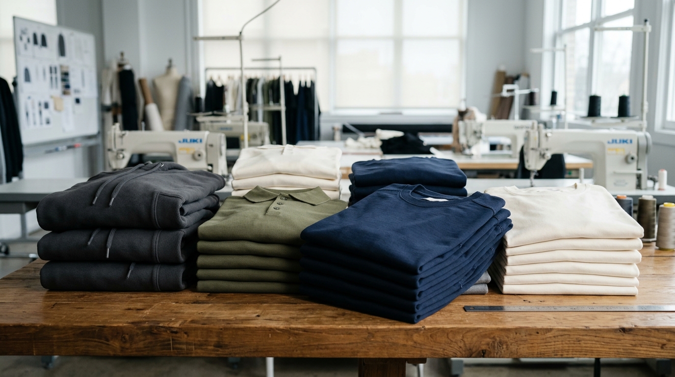 Knitwear & Premium T-Shirts